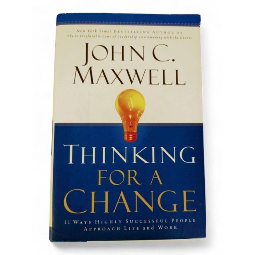 Thinking for a Change John Maxwell HCDJ Self Help Psychology Motivation‎ Success